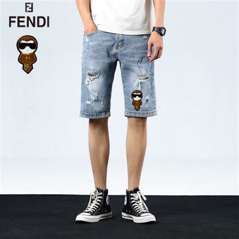 jeans fendi homme|fendi high waisted jeans shorts.